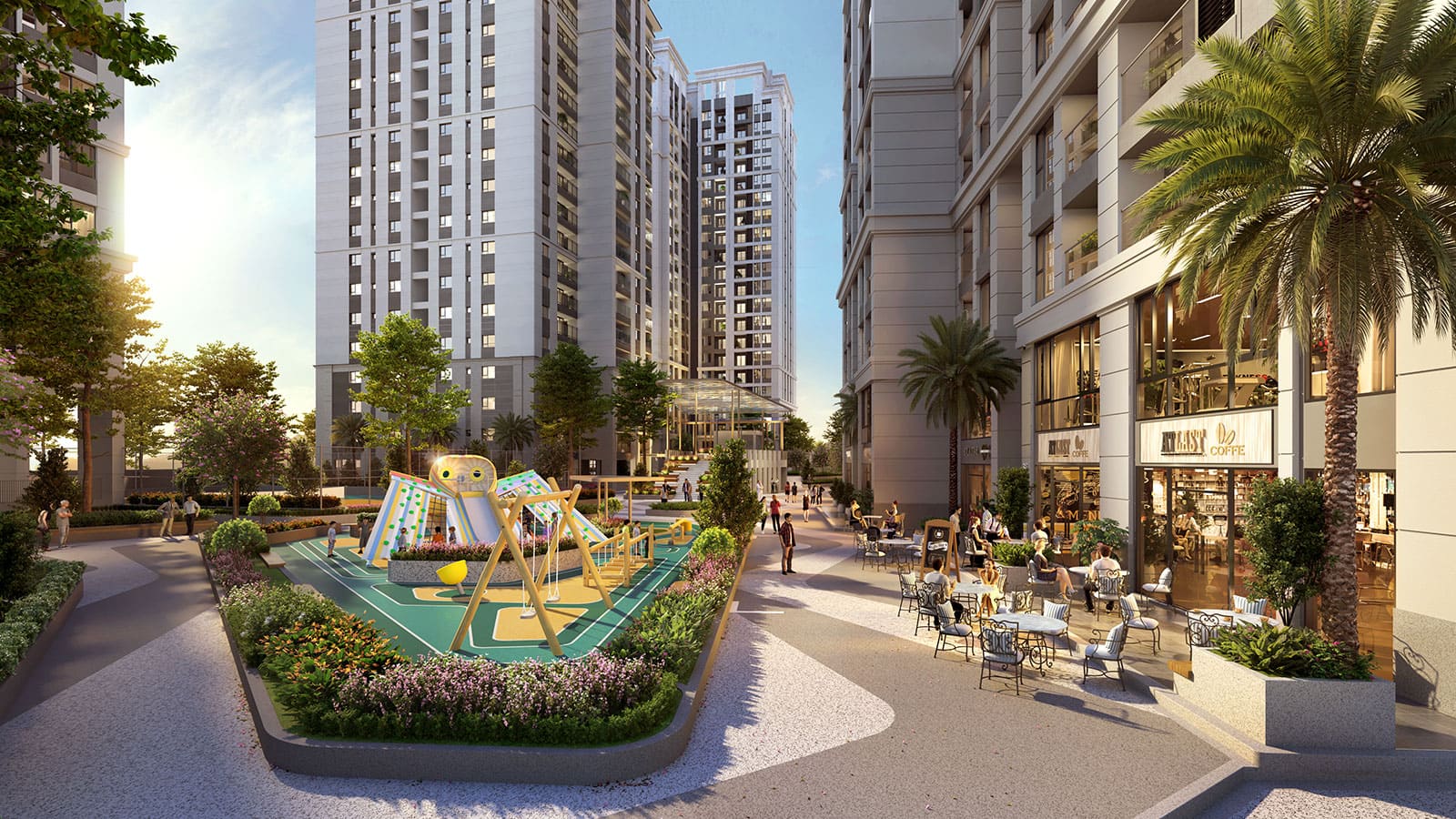 Hệ thống tiện ích cao cấp bậc nhất của căn hộ Gem Park Hải Phòng.