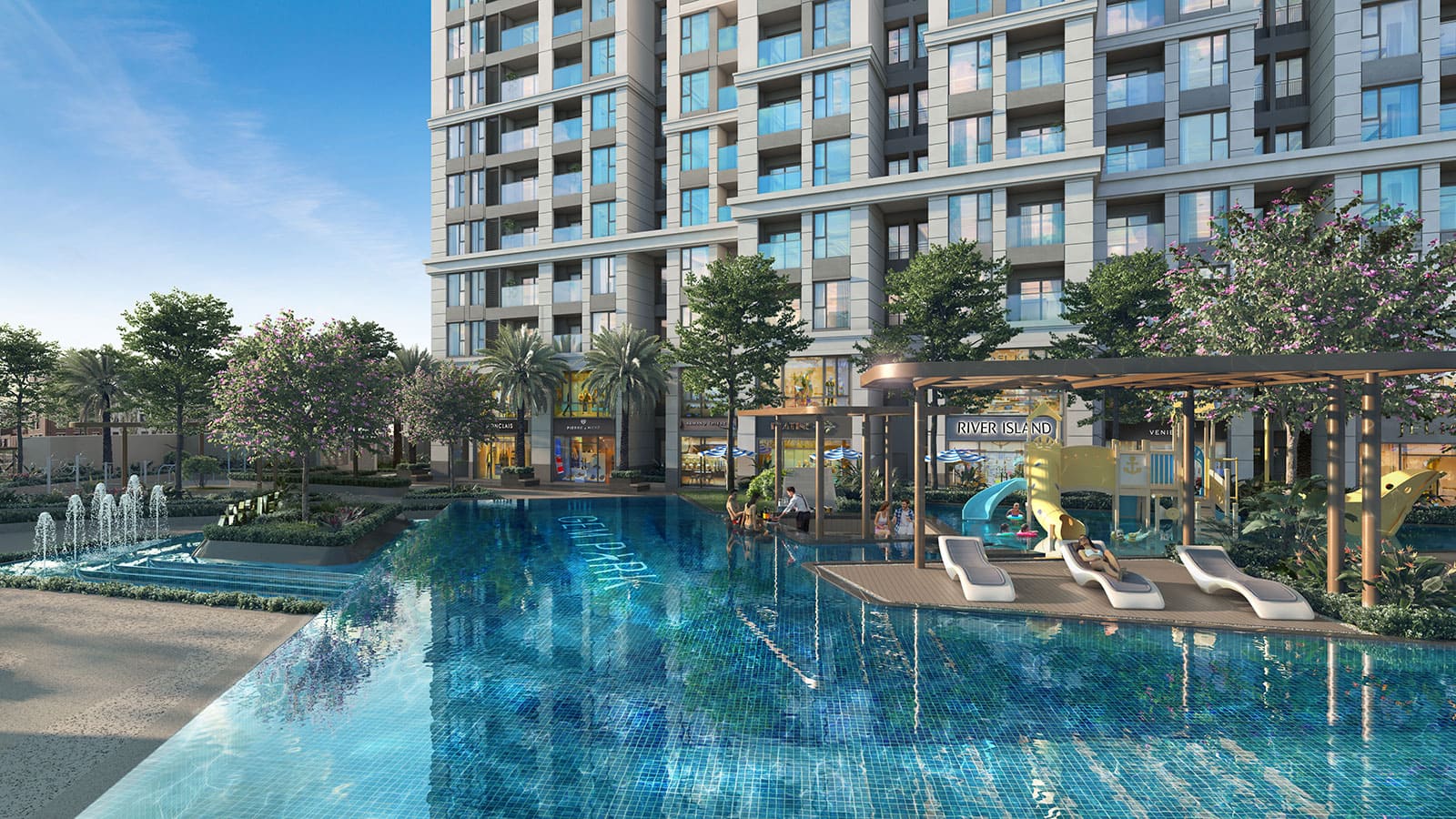 Hệ thống tiện ích cao cấp bậc nhất của căn hộ Gem Park Hải Phòng.